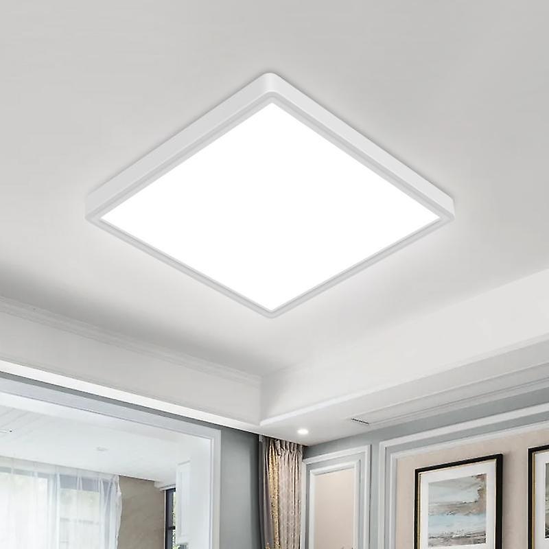 With remote control indoor LED light ultra-thin square ceiling is suitable for bedroom， living room， kitchen corridor