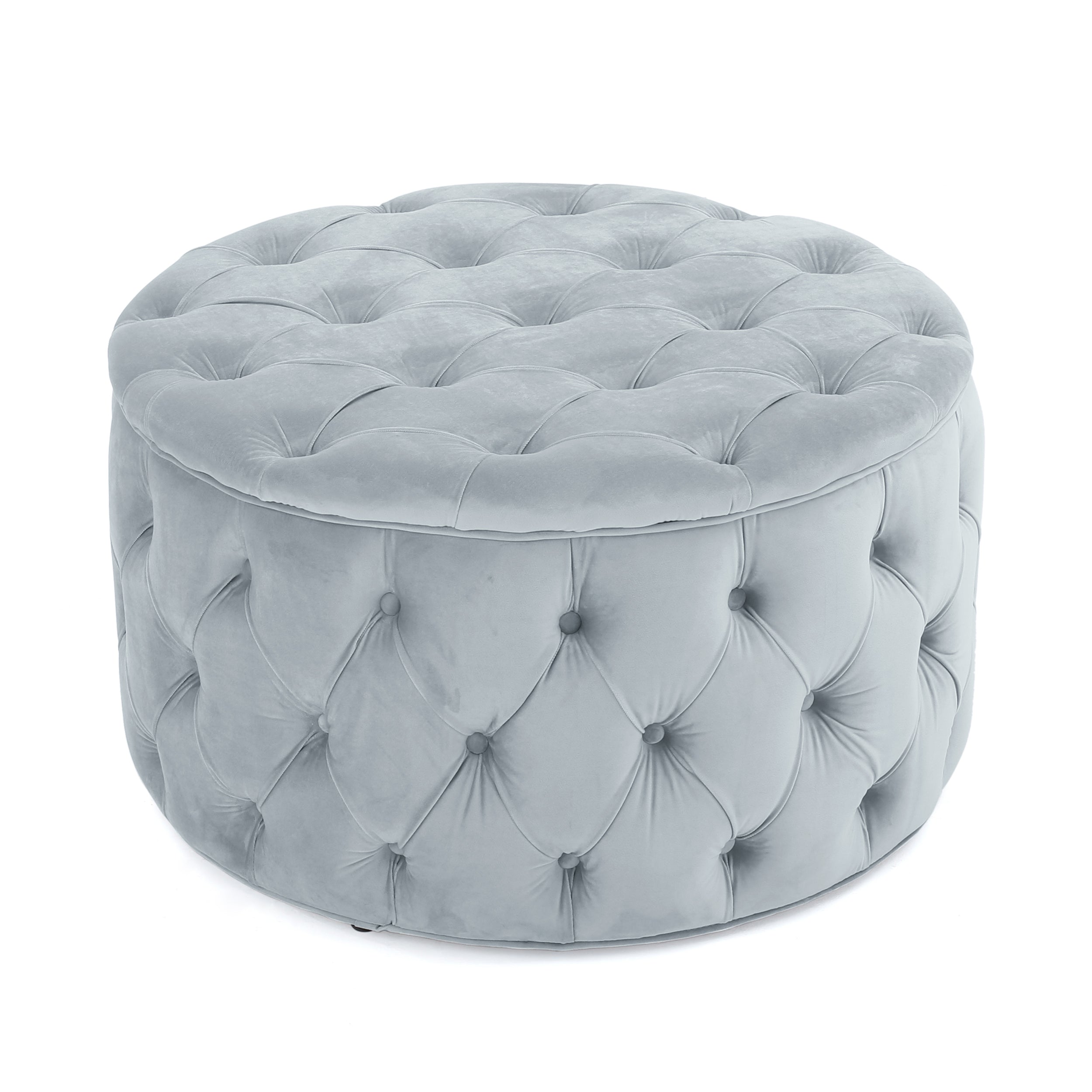 Maelyn Plush New Velvet Ottoman