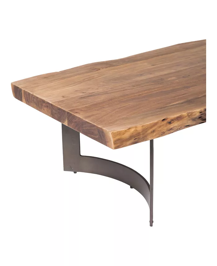 Moe's Home Collection Bent Coffee Table Smoked