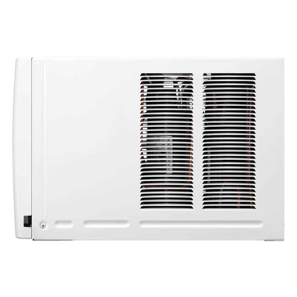 LG 23000 BTU 230208-Volt Window Air Conditioner Cools 1400 sq. ft. with Cool and Heat Wi-Fi Enabled in White LW2423HRSM