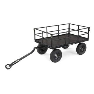 GORILLA CARTS 1200 lb. Heavy-Duty Steel Utility Cart GOR1200-COM