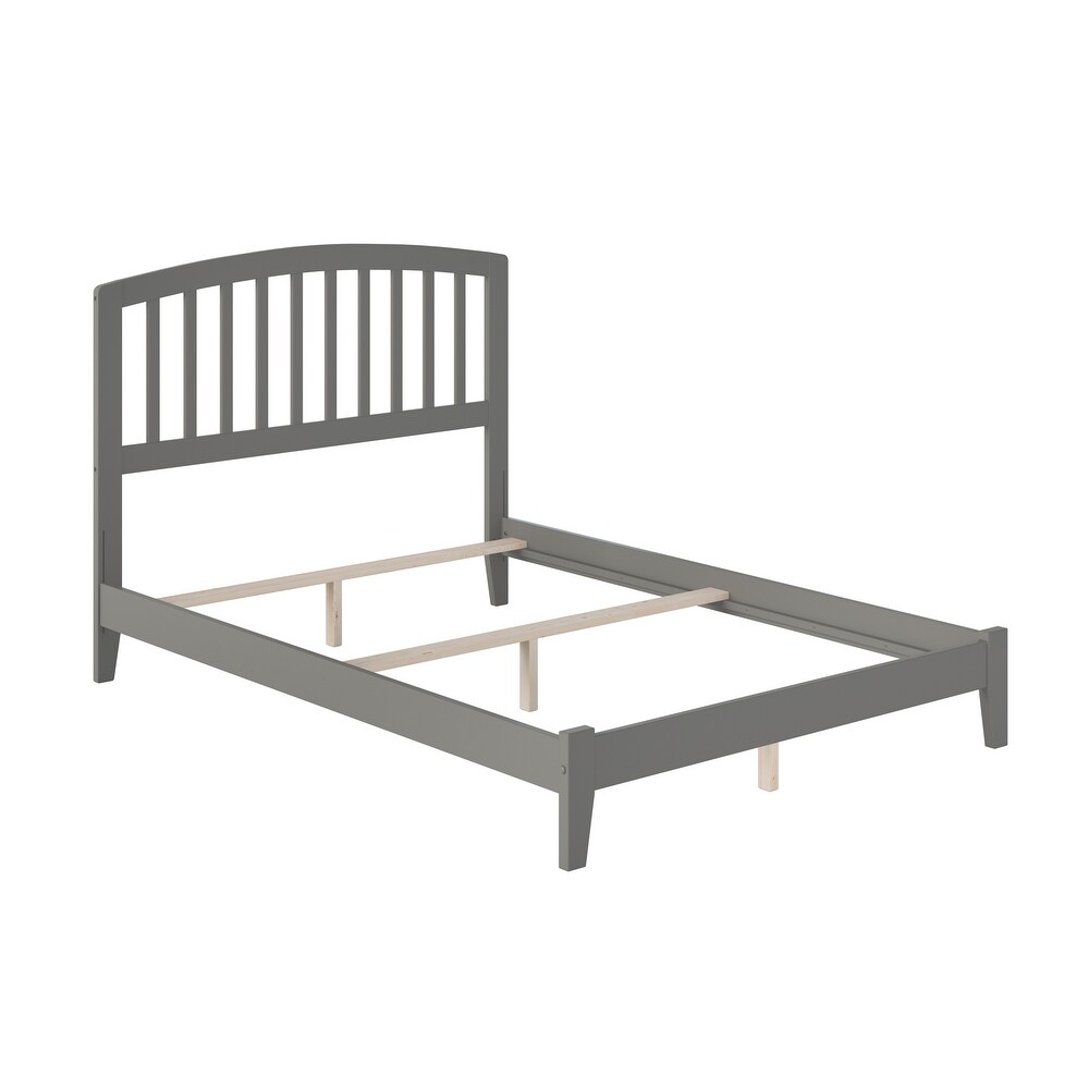 Richmond Full Platform Bed in Grey