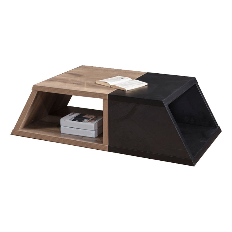 FRANCO Coffee Table 140 cm - Warm Oak & Black