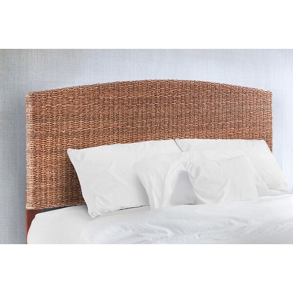 Nusa Woven Banana Leaf Headboard - - 34427105