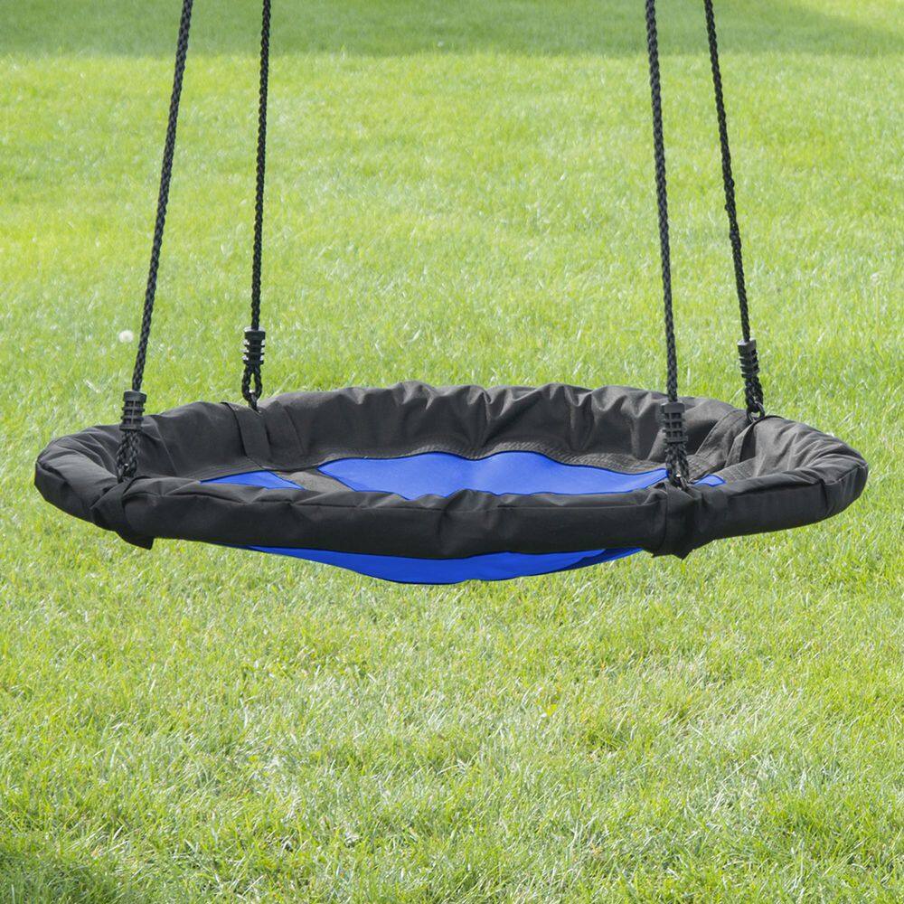 Swing-N-Slide Playsets Blue Nest Swing with Nylon Rope WS 4861