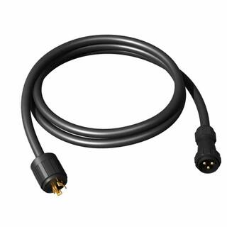 Mango Power E 4.9 ft. .1.5m 14 Guage2 Conductors 30 Amp Black Fast-Charging Cord MPA06US1N001