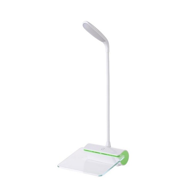 Linsay Smart Lamp With Led Message Notepad And 2 Usb Slot Charging Port