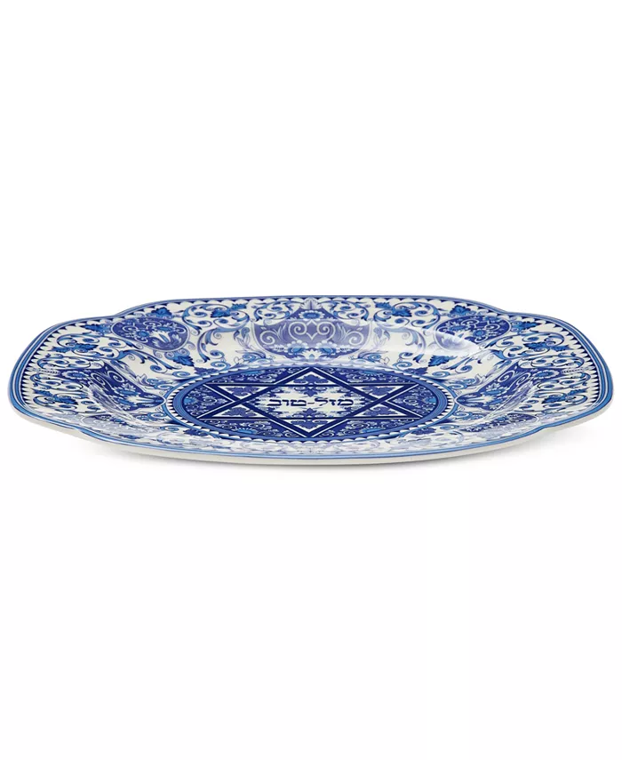 Spode Judaica Mazel Tov Good Luck Plate