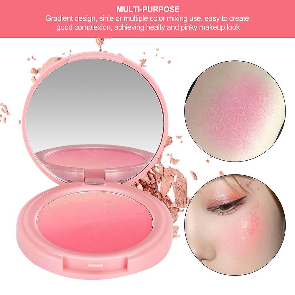 Face Makeup Blush Powder Gradient Blusher Longlasting Cosmetic Cheek Powder1#