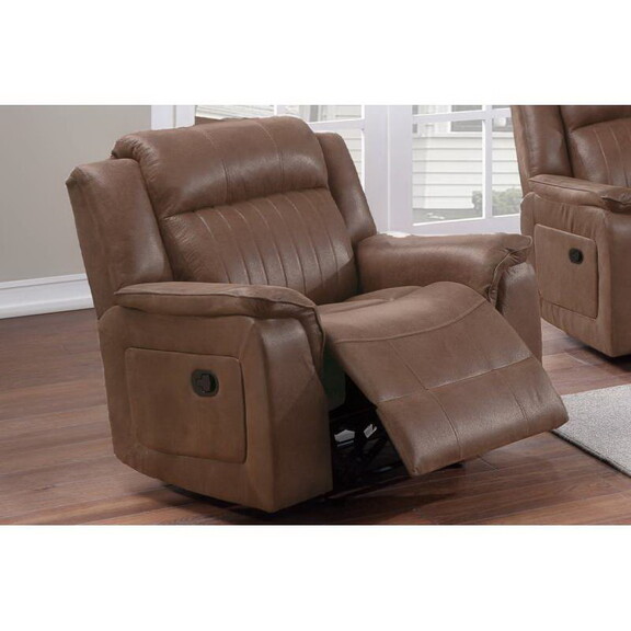 Contemporary Power Motion Glider Recliner Chair 1p...