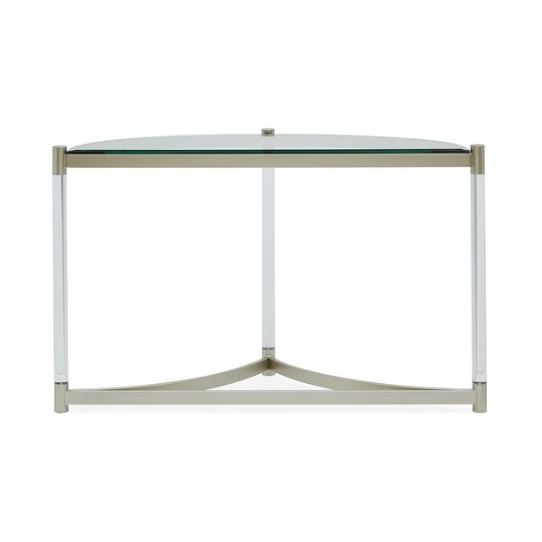 Magnussen Silas Demilune Sofa Table - 48x18x29.5