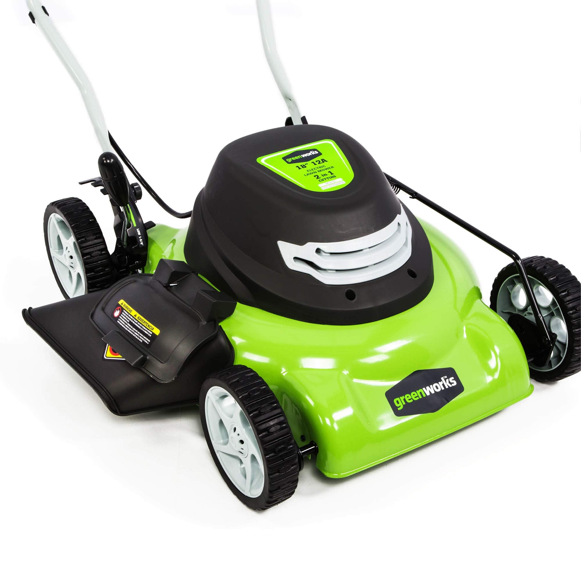 12 Amp Corded 18-Inch Lawn Mower | Greenworks Tools