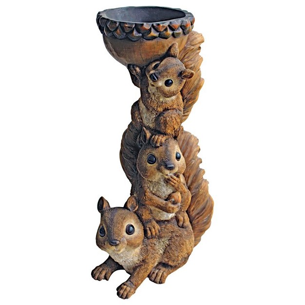 Design Toscano Three x27 s A Crowd Stacked Squirrel Statue