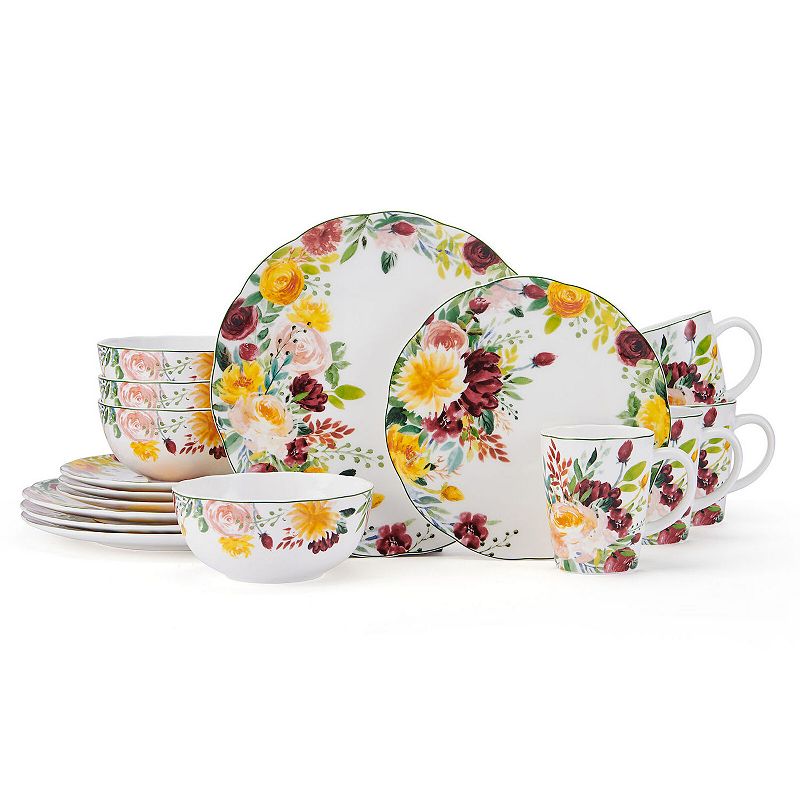 Mikasa Clara Bone China 16-pc. Dinnerware Set