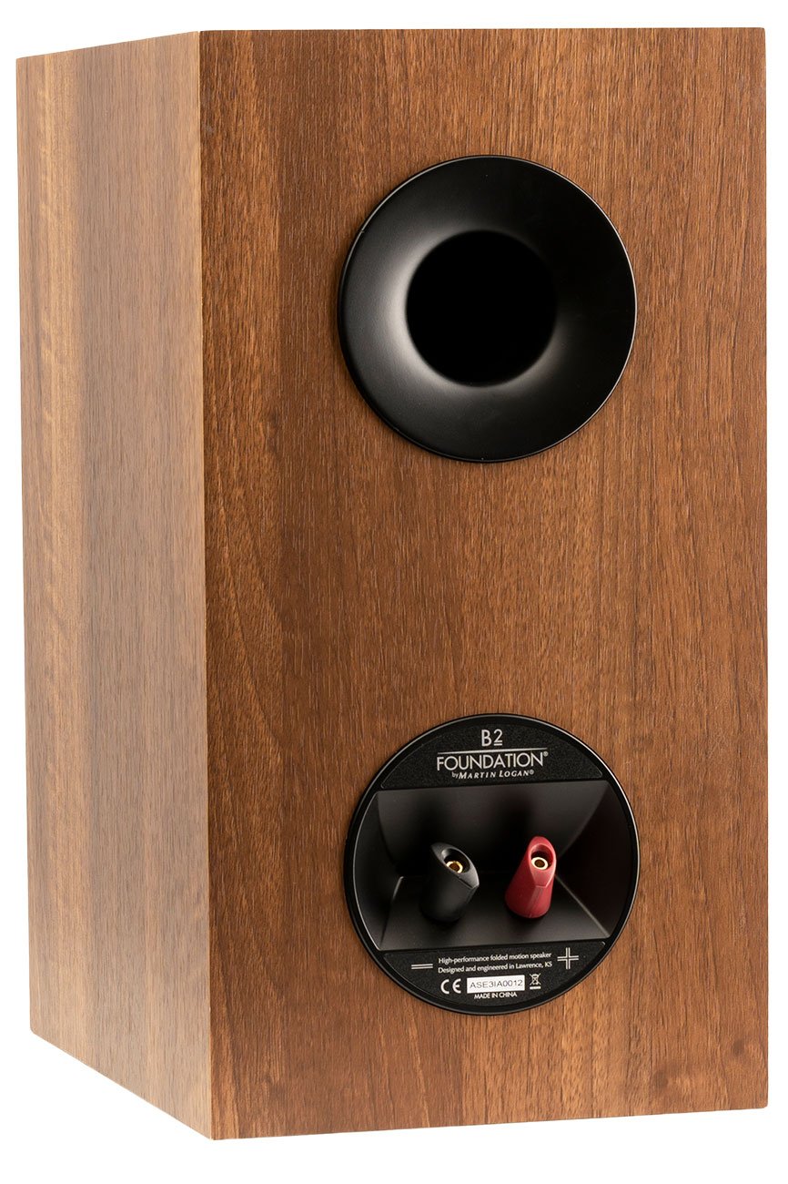 MartinLogan Motion Foundation B2 Bookshelf Speaker in Walnut (Each)