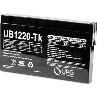 UPG 12-Volt 2 Ah ST Terminal Sealed Lead Acid (SLA) AGM Rechargeable Battery UB1220-T