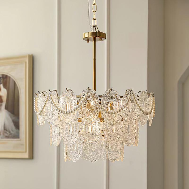 Wave Pearl Chandelier