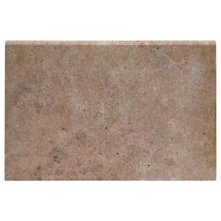 MSI Mediterranean Walnut 2 in. x 16 in. x 24 in. Tan Travertine Pool Coping (10 Pieces26.7 sq. ft.Pallet) LCOPTWAL1624HUP