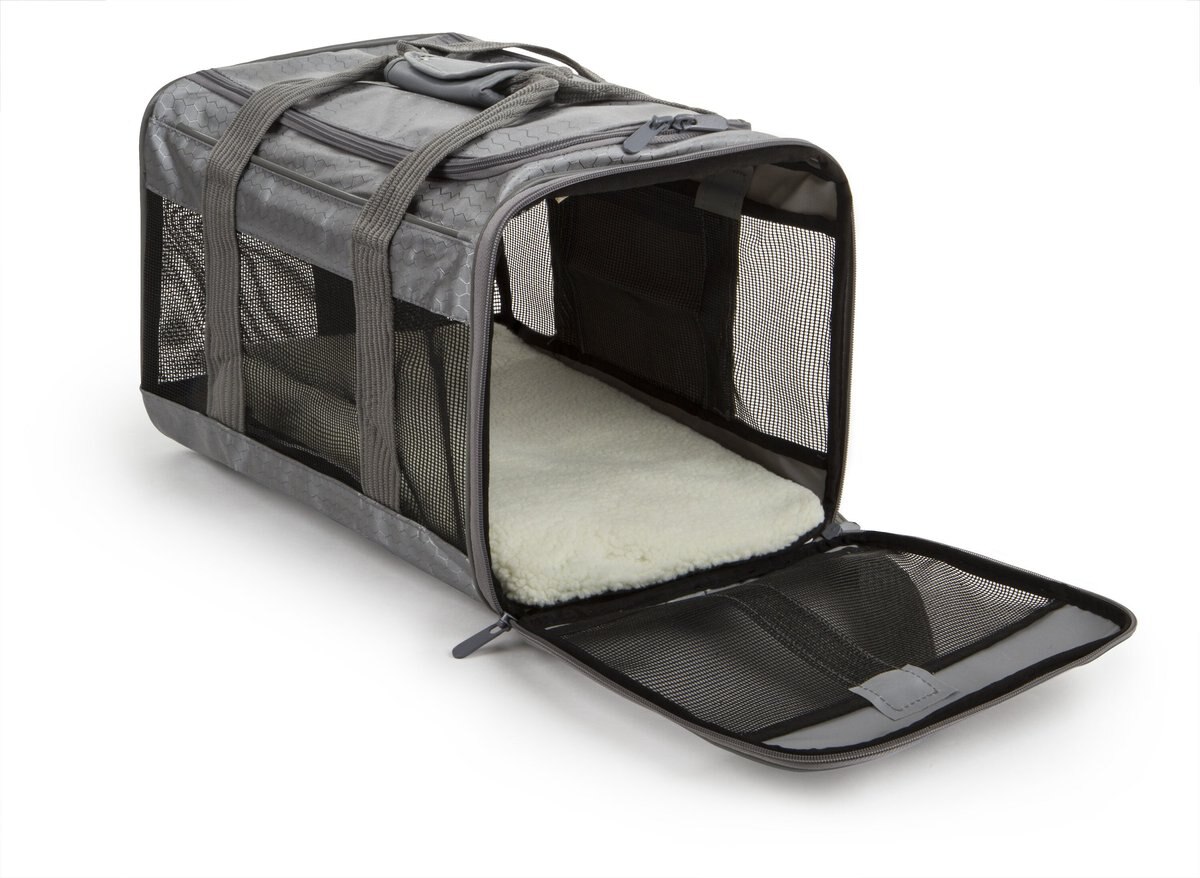 Sherpa To-Go Dog and Cat Carrier Bag， Gray