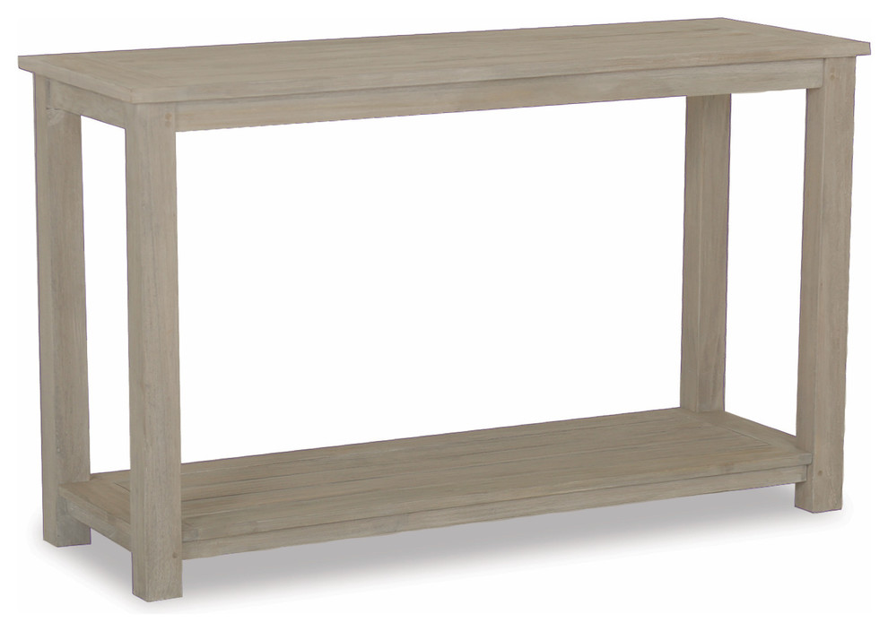 Sofa Table  Coastal Teak   Console Tables   by Sunset West Outdoor Furniture  Houzz