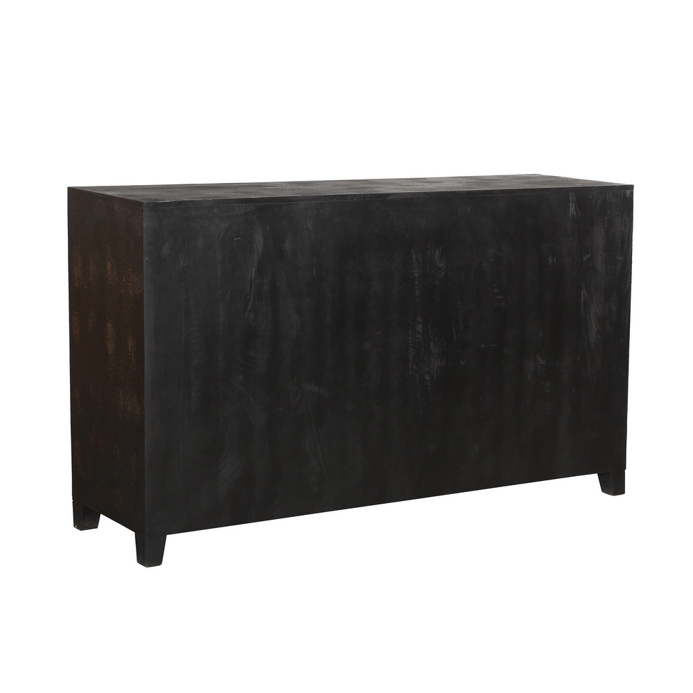 Aubrey 4 Door Diamond Sideboard   66\