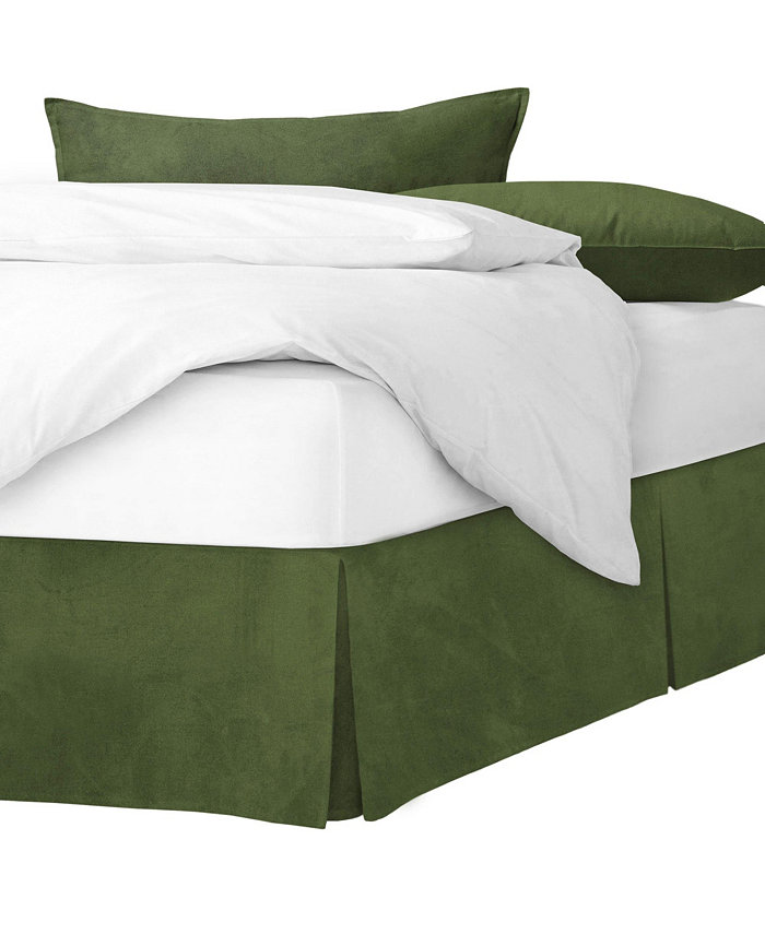 6ix Tailors Fine Linens Vanessa Aloe Platform Bed Skirt Twin 15