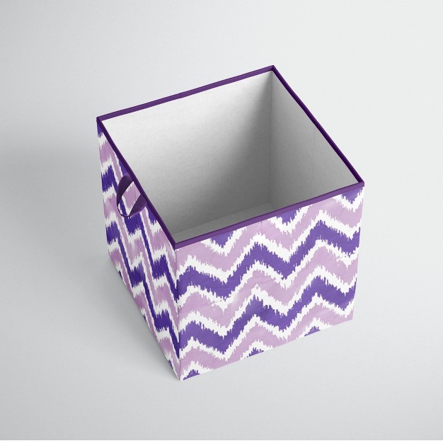 Bacati Mixnmatch Purple Storage Box Small