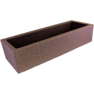 Emsco 39 in. x 14.5 in. Monzonite Polyethylene Trough Planter 2415-1