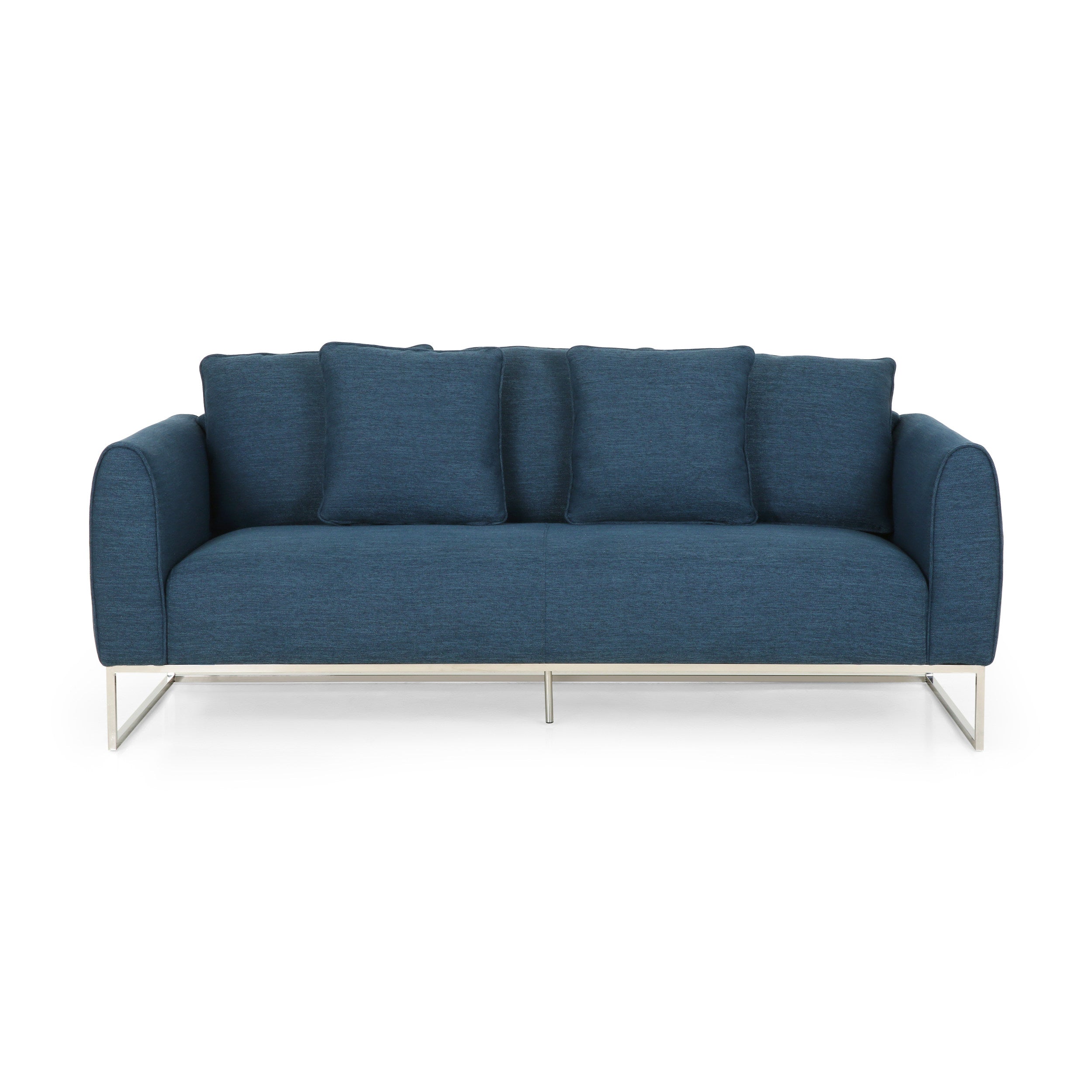 Kastle Modern Fabric 3 Seater Sofa