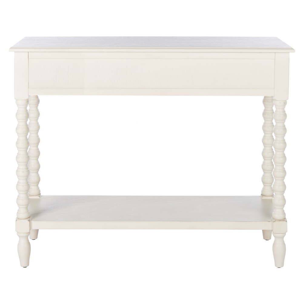 SAFAVIEH Athena 2 Drawer Console Table   35.5\