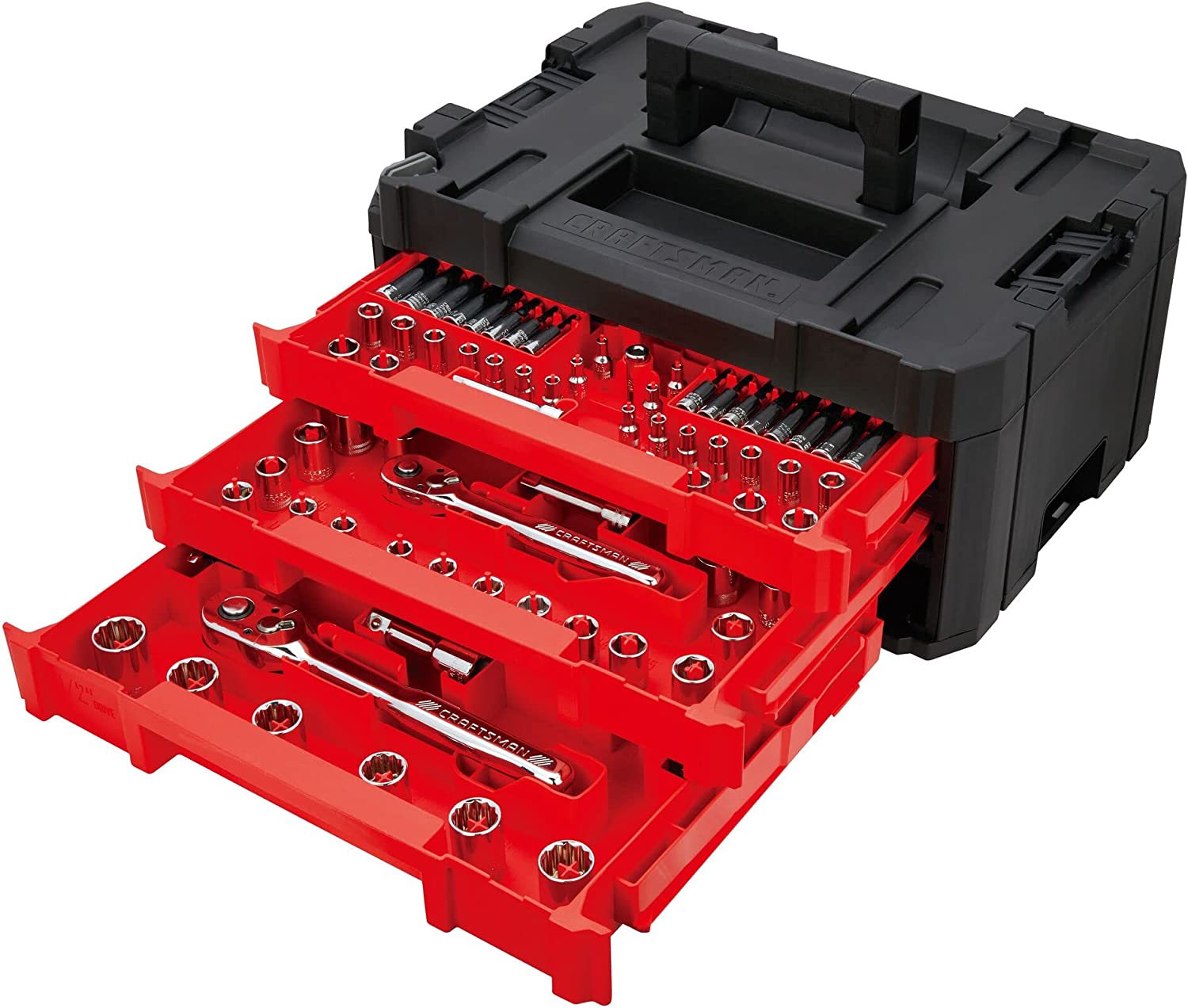 Mechanics Tools Kit with 3 Drawer Box, 216-Piece (CMMT99206)