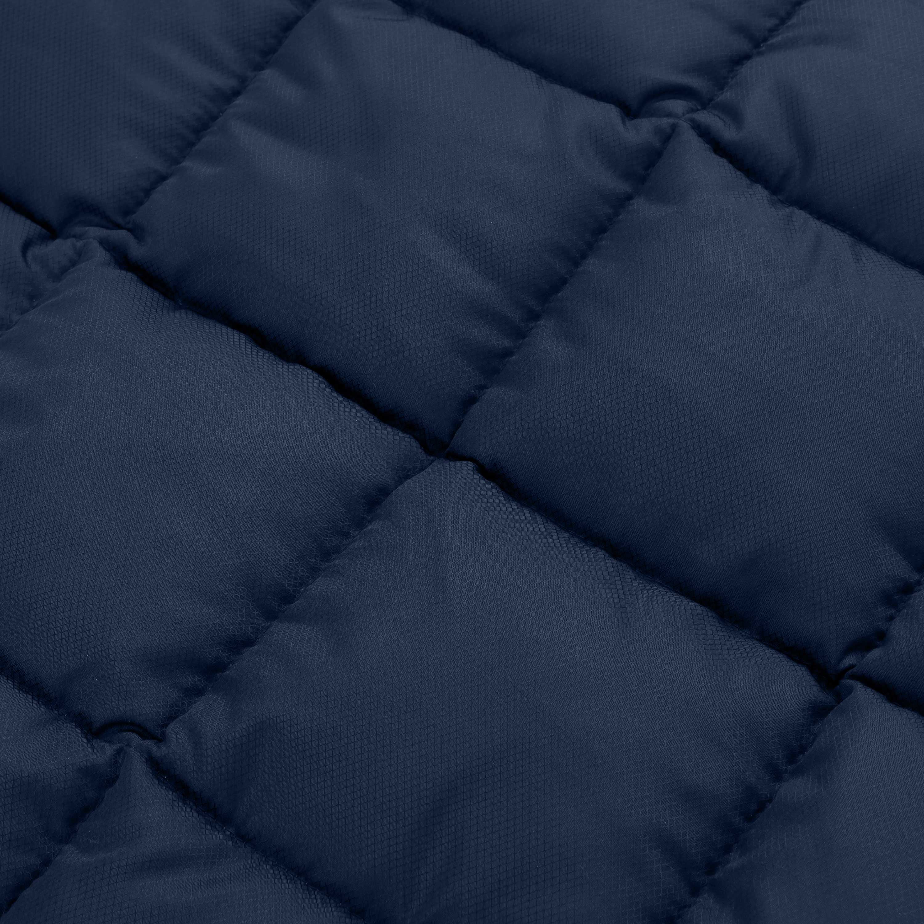 Ozark Trail 40F Weighted Sleeping Bag – Navy & Gray (95 in. x 34 in.)