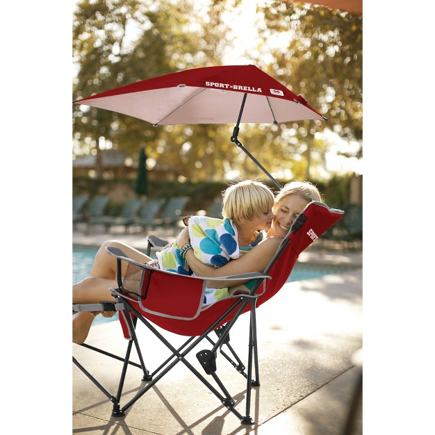 Sport brella Portable Recliner Chair Midnight Blue