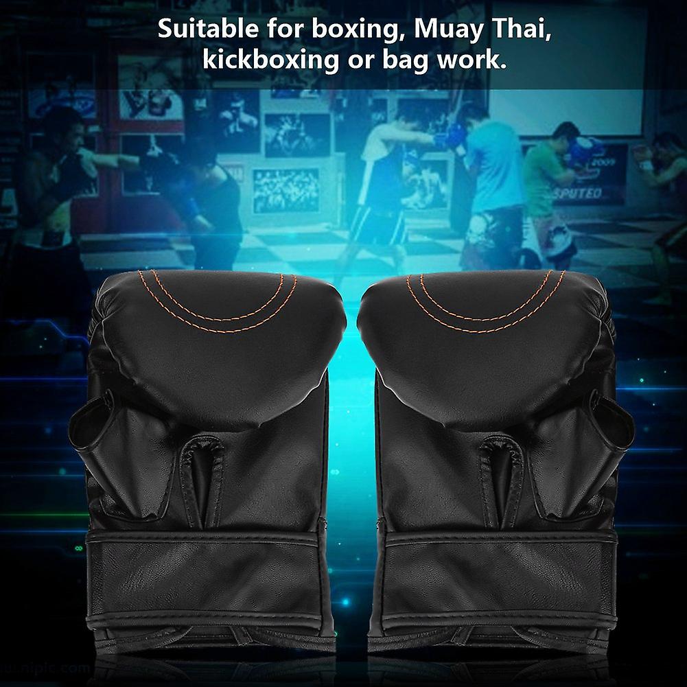 Thicken Pu Leather Punching Kicking Boxing Punch Training Gloves