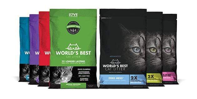 World’s Best Cat Litter Clumping Formula Cat Litter