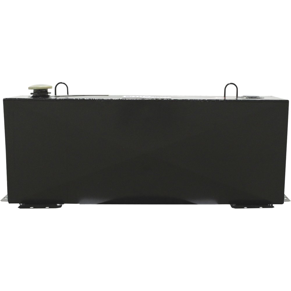 36 Gallon HD Series Vertical Transfer Tank, STEEL, GLOSS BLACK