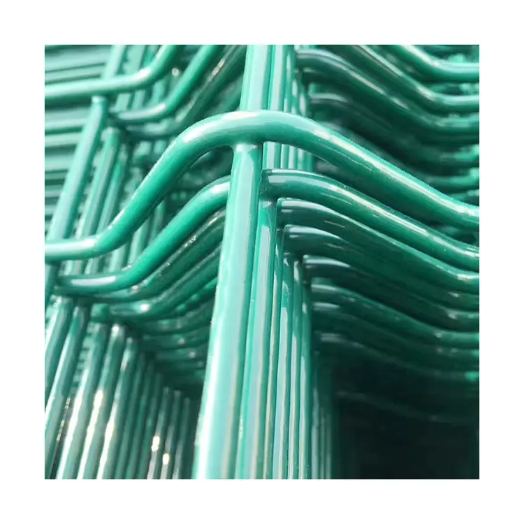 Factory Directly Supply PVC coated 3D Welded Wire Mesh Fence