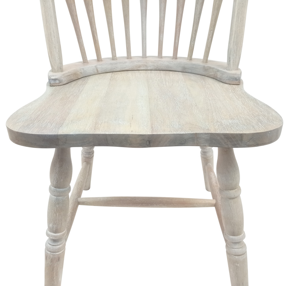 Windsor Dining Chair  Natural Driftwood   Traditional   Dining Chairs   by CAROLINA CLASSICS  Houzz