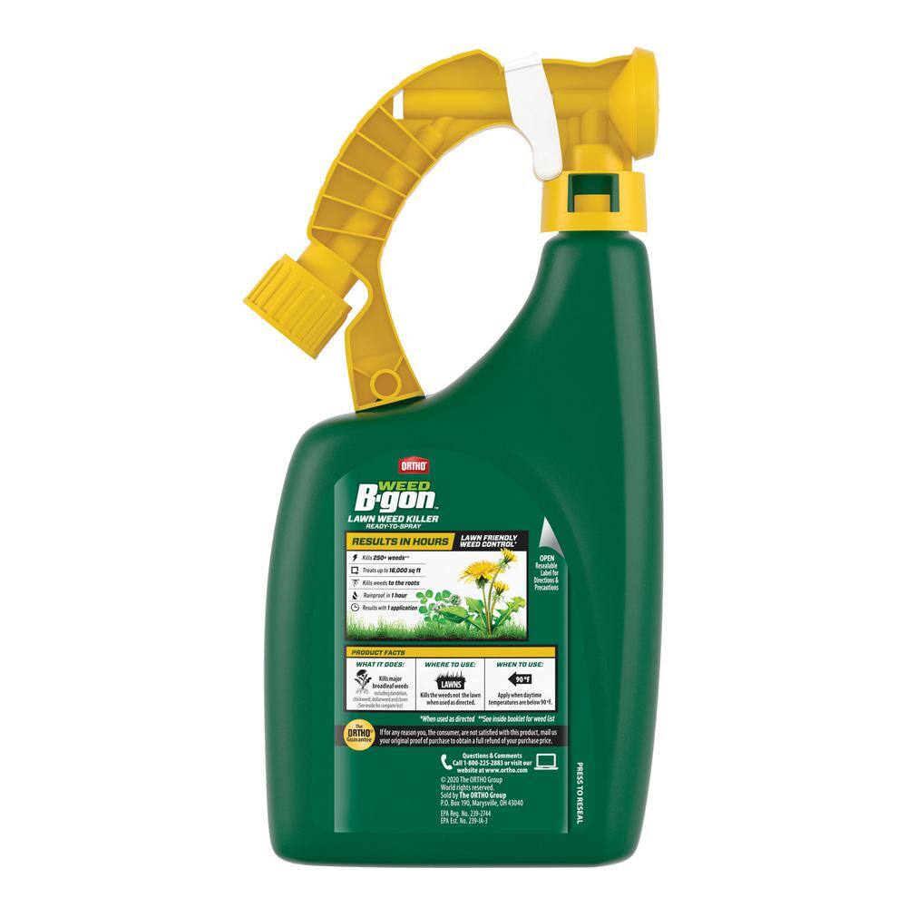 Ortho Weed B-gon 32 fl. oz. Lawn Weed Killer Ready-To-Spray 042361005