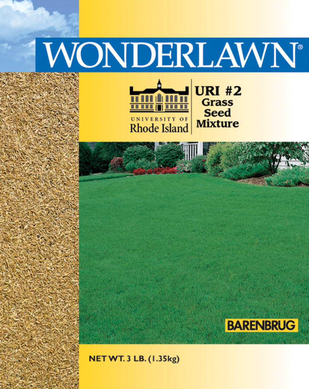 URI 2 LAWN SEED MIX 3LB