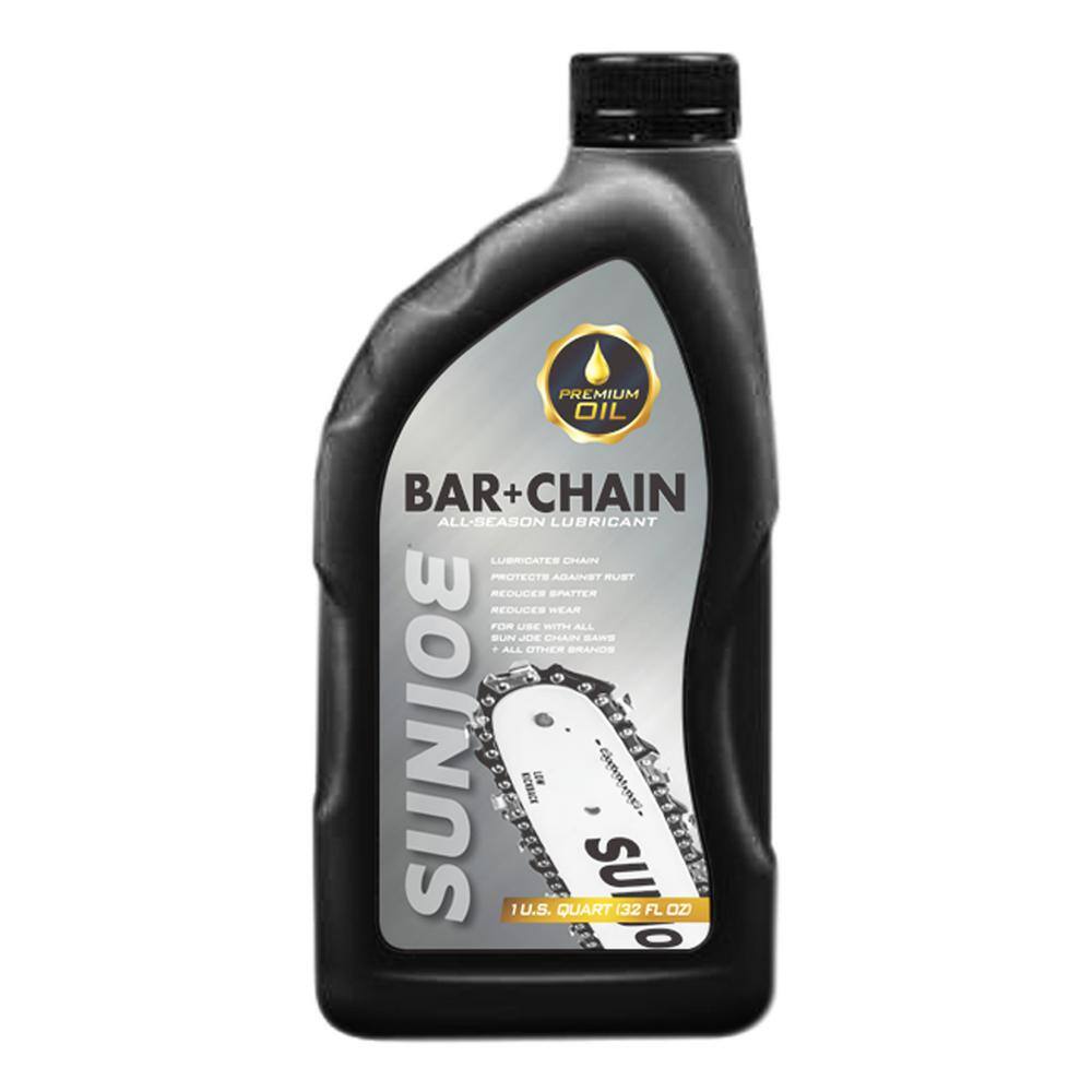 Sun Joe 1 Qt. Chain Saw Bar Chain and Sprocket Oil for All Chain Saws SWJ-OIL