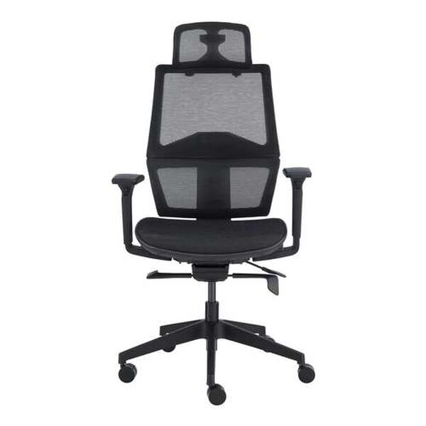 Bruno Black High Back Office Chair