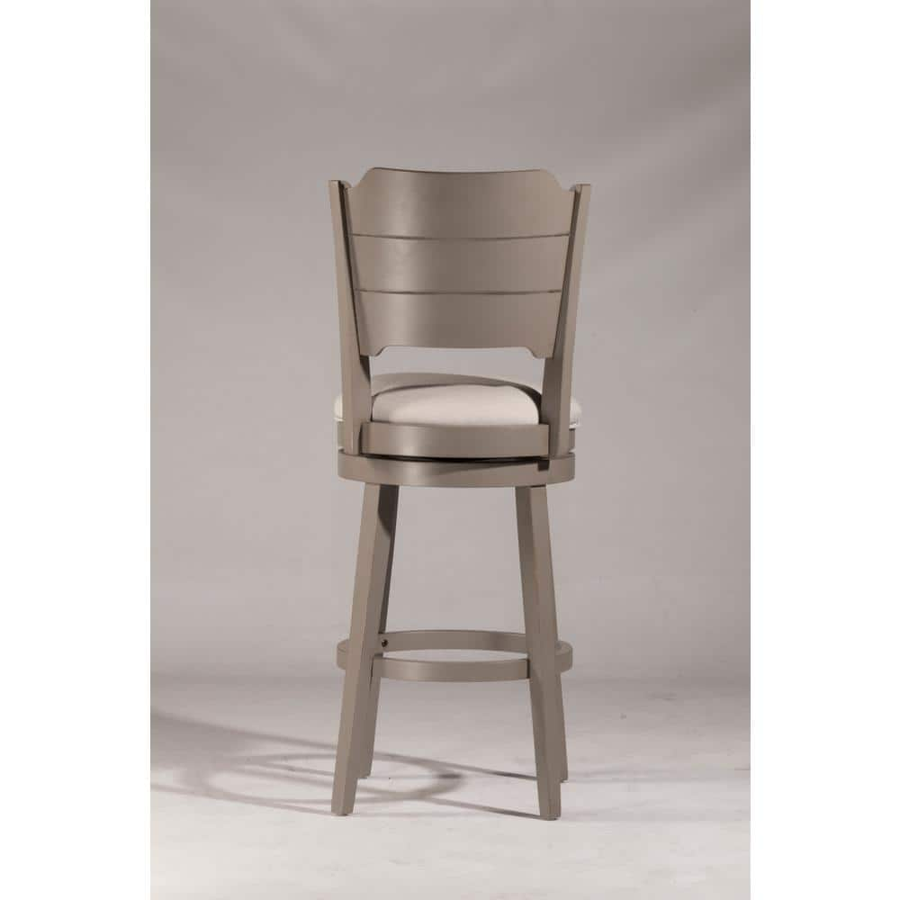 Hillsdale Furniture Clarion Distressed Gray Swivel Bar Stool 4541-830