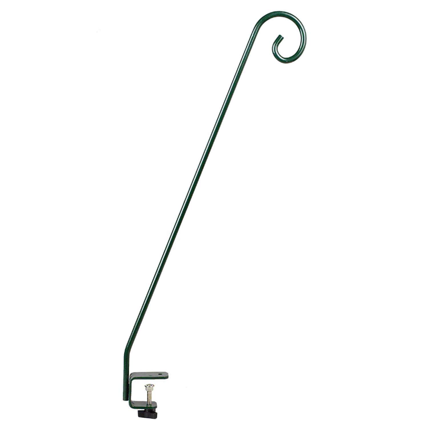 Audubon Green Steel 32.4 in. H Hang Bird Feeders Plant Bracket 1 pk