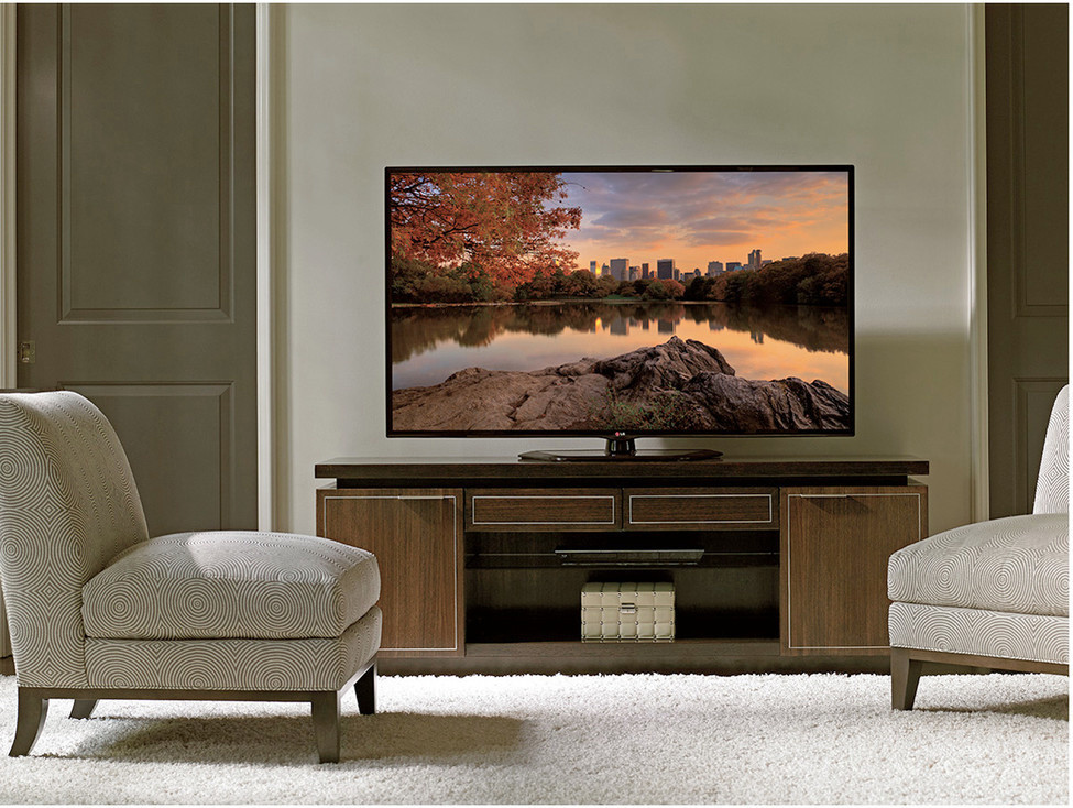 Highview Media Console   Transitional   Entertainment Centers And Tv Stands   by Homesquare  Houzz