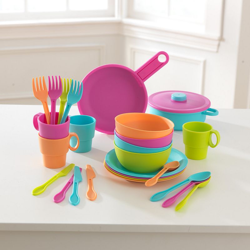 KidKraft 27-Piece Bright Cookware Set