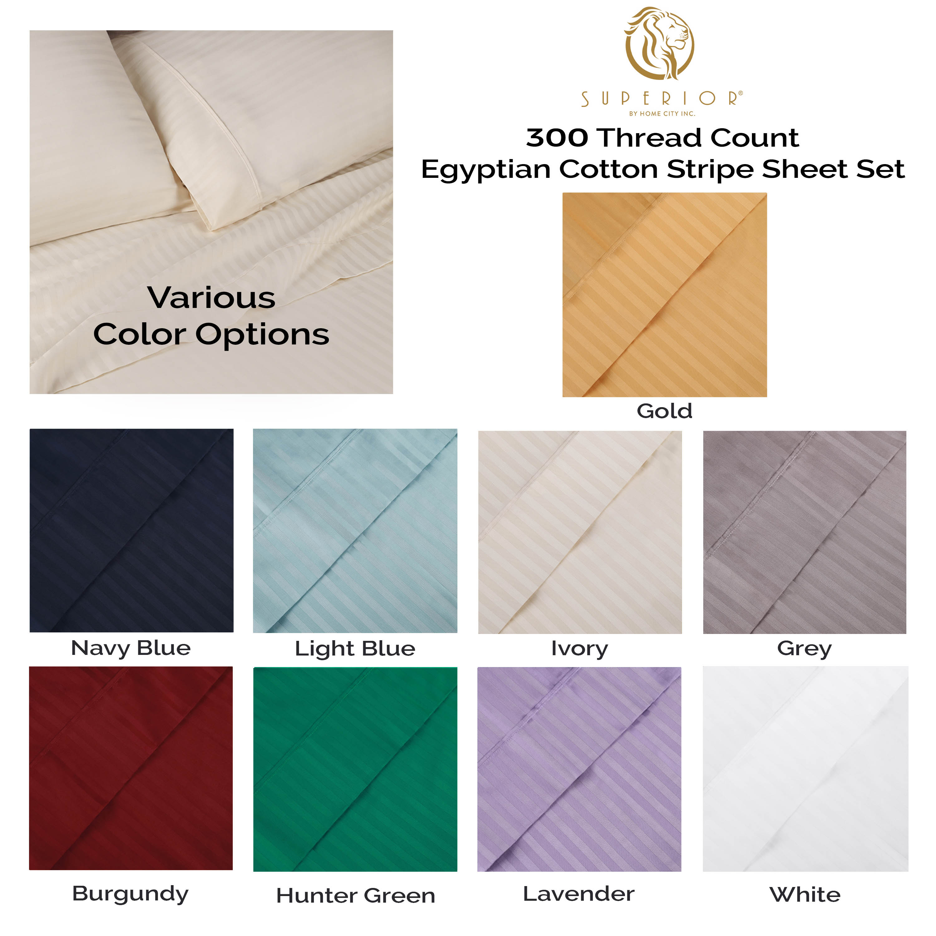 Superior 300 Thread Count Egyptian Cotton Sheet Set， Burgundy， California King