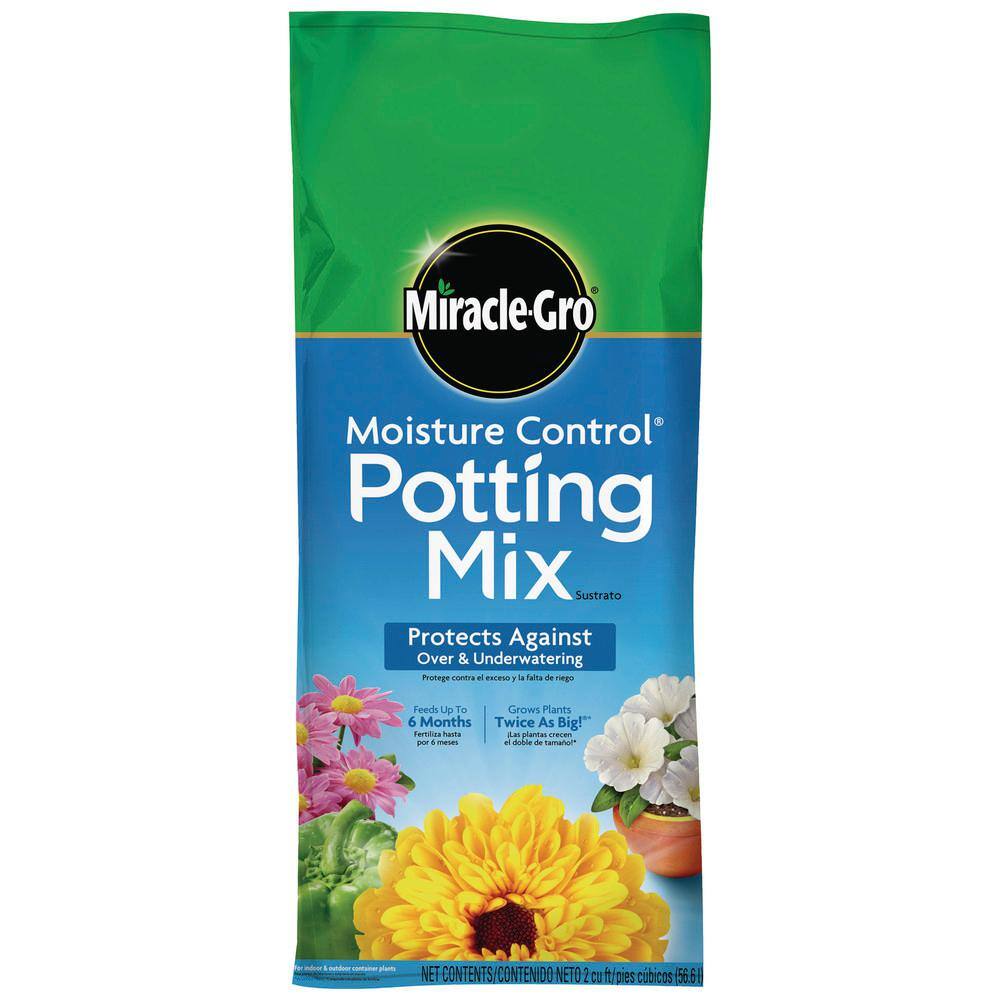 Miracle-Gro 2 cu. ft. Moisture Control Potting Mix 75552301