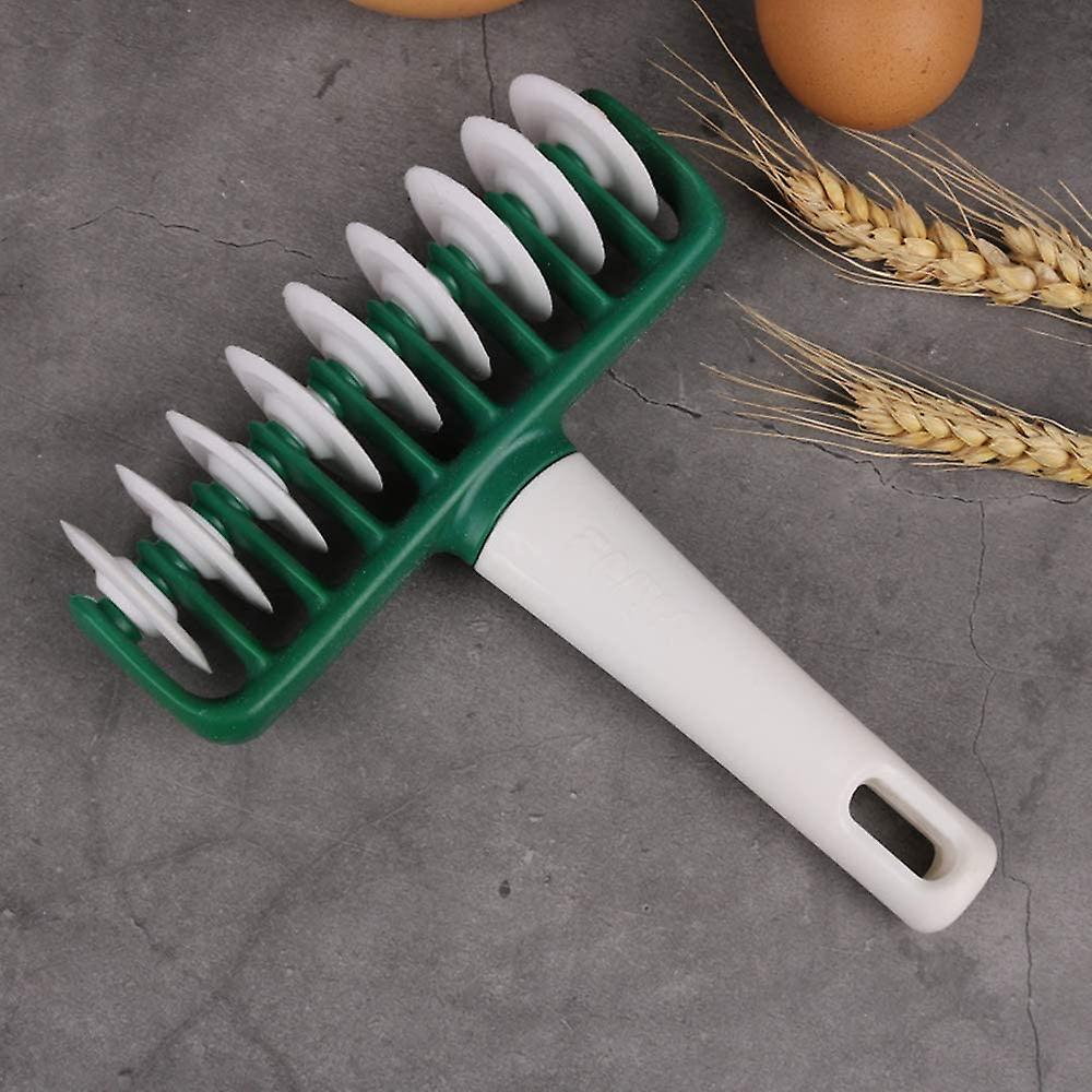 Multifunction Manual Pasta Grid Roller Press， Noodles Cutter Roller Dough Cutter Plastic Pasta Maker Pasta Molds Kitchen Tool