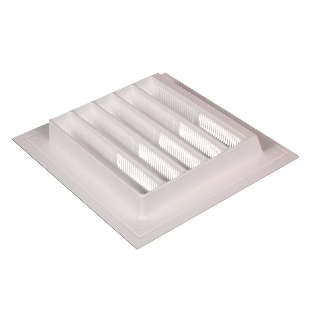 Master Flow 18 in. x 24 in. Plastic Wall Louver Static Vent in White SL18x24